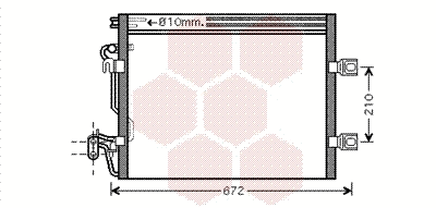 Condenser, air conditioning (30005392)