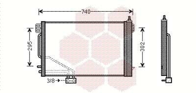 Condenser, air conditioning (30005493)