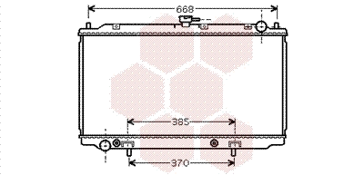 Radiator, engine cooling (13002222)
