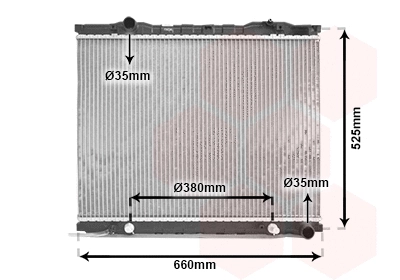 Radiator, engine cooling (83002056)