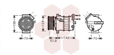 Compressor, air conditioning (0100K112)