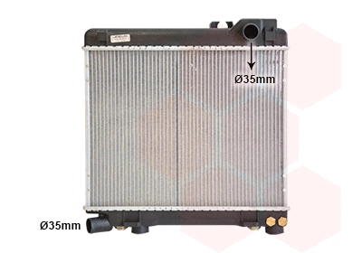 Radiator, engine cooling (06002027)