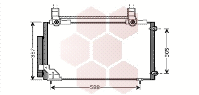 Condenser, air conditioning (25005186)