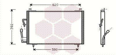 Condenser, air conditioning (40005182)