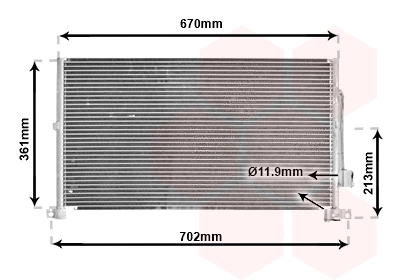 Condenser, air conditioning (18005302)