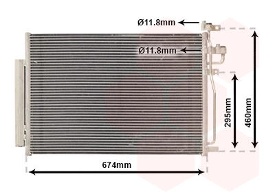Condenser, air conditioning (37005436)