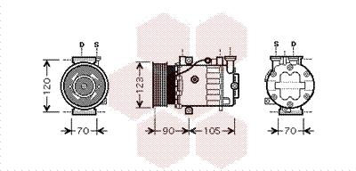 Compressor, air conditioning (1700K361)