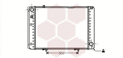 Radiator, engine cooling (30002134)