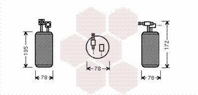 Dryer, air conditioning (5800D052)