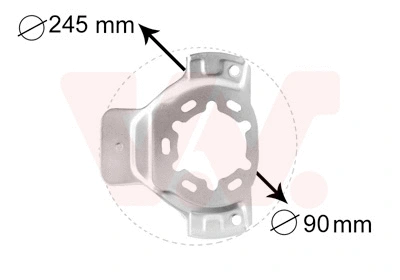 Splash Guard, brake disc (3742371)