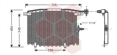 Condenser, air conditioning (03005115)