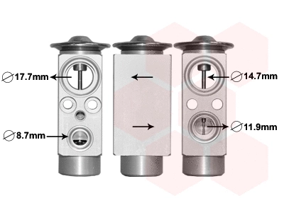 Expansion Valve, air conditioning (37001461)