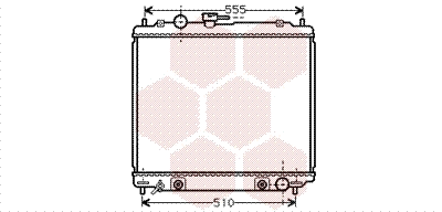 Radiator, engine cooling (32002138)