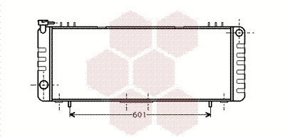 Radiator, engine cooling (21002001)