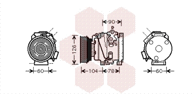 Compressor, air conditioning (5300K449)