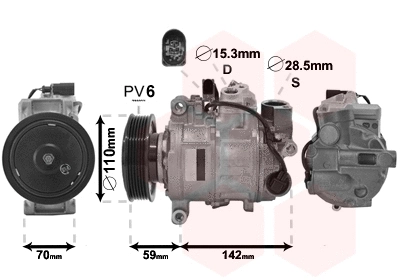 Compressor, air conditioning (0300K380)