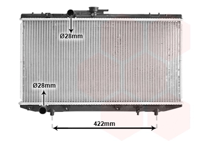 Radiator, engine cooling (53002150)