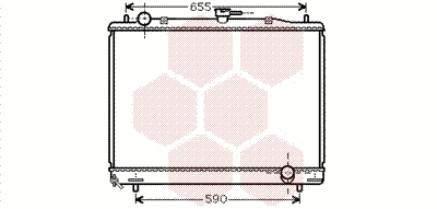 Radiator, engine cooling (32002193)