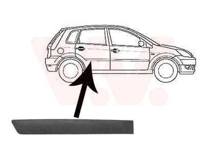 Trim/Protection Strip, door (1806426)