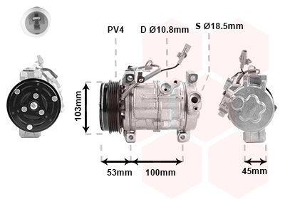 Compressor, air conditioning (5201K700)
