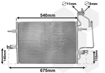 Condenser, air conditioning (37005349)