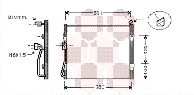 Condenser, air conditioning (02005135)