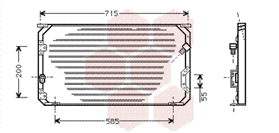 Condenser, air conditioning (53005190)