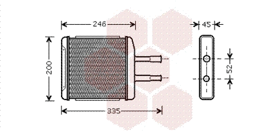 Heat Exchanger, interior heating (81006059)