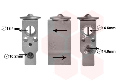 Expansion Valve, air conditioning (33001379)