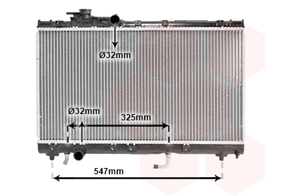 Radiator, engine cooling (53002350)