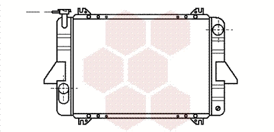 Radiator, engine cooling (13002088)