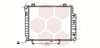 Radiator, engine cooling (30002156)