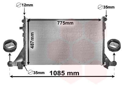Radiator, engine cooling