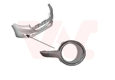 Ventilation Grilles, bumper (4034596)