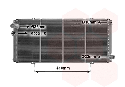Radiator, engine cooling (40002042)
