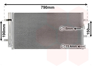Condenser, air conditioning (03005352)