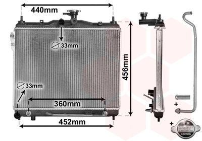Radiator, engine cooling