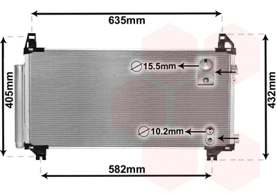 Condenser, air conditioning (53005680)