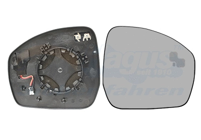 Mirror Glass, exterior mirror (0258836)