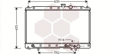 Radiator, engine cooling (32002148)