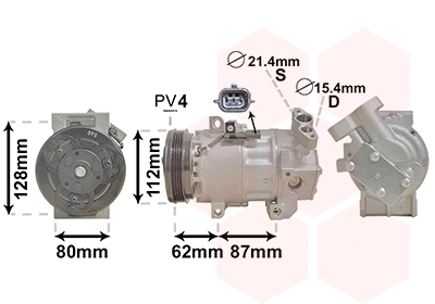 Compressor, air conditioning (1501K703)