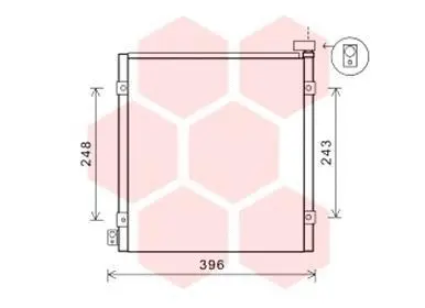 Condenser, air conditioning (25005249)
