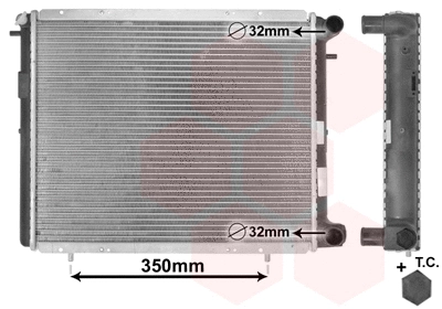 Radiator, engine cooling