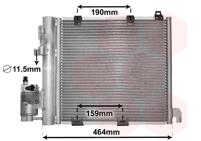 Condenser, air conditioning (37005250)