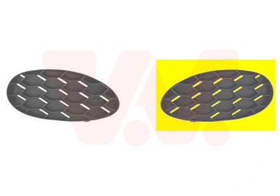 Ventilation Grilles, bumper