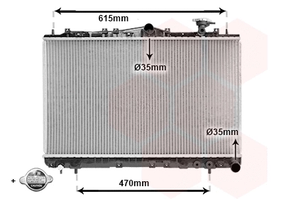 Radiator, engine cooling