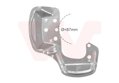 Splash Guard, brake disc (3776372)