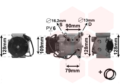 Compressor, air conditioning (1800K105)