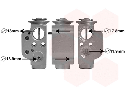Expansion Valve, air conditioning (03001373)