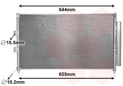 Condenser, air conditioning (25005227)